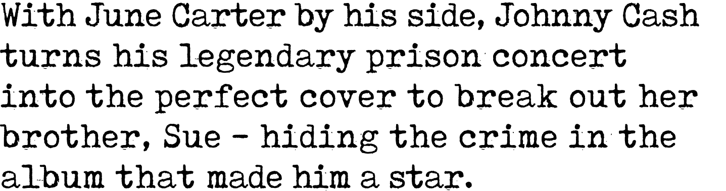 With June Carter by his side, Johnny Cash turns his legendary prison concert into the perfect cover to break out her ...